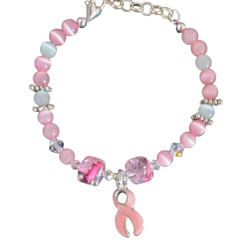 Brand New Pink Ribbon Awareness Ribbon  #33